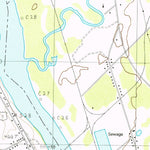 United States Geological Survey Van Buren, ME (1986, 24000-Scale) digital map