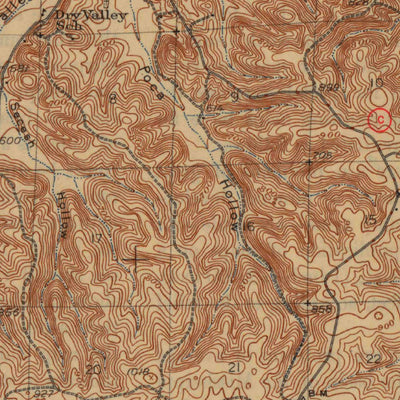 United States Geological Survey Van Buren, MO (1946, 62500-Scale) digital map