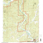 United States Geological Survey Van Buren North, MO (1997, 24000-Scale) digital map