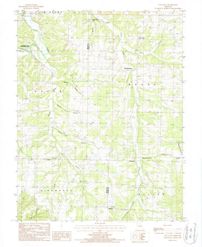 United States Geological Survey Van Cleve, MO (1987, 24000-Scale) digital map