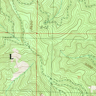 United States Geological Survey Van Creek, WA (1989, 24000-Scale) digital map