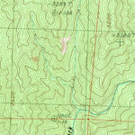 United States Geological Survey Van Creek, WA (1989, 24000-Scale) digital map
