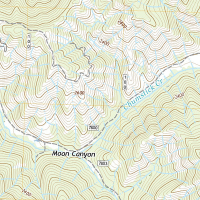 United States Geological Survey Van Creek, WA (2020, 24000-Scale) digital map