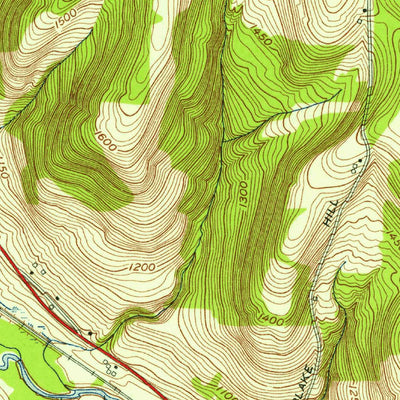 United States Geological Survey Van Etten, NY (1954, 24000-Scale) digital map