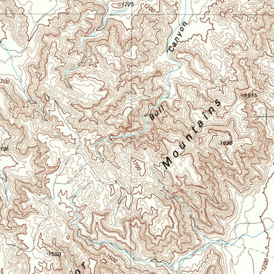 United States Geological Survey Van Horn, TX (1985, 100000-Scale) digital map