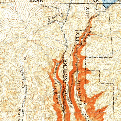 United States Geological Survey Van Nuys, CA (1926, 24000-Scale) digital map
