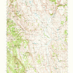 United States Geological Survey Van, OR (1968, 62500-Scale) digital map