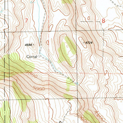 United States Geological Survey Van, OR (1990, 24000-Scale) digital map
