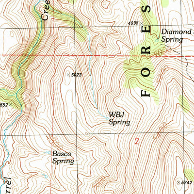 United States Geological Survey Van, OR (1990, 24000-Scale) digital map