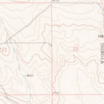 United States Geological Survey Van Tassell SE, WY-NE (1977, 24000-Scale) digital map