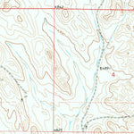 United States Geological Survey Van Tassell, WY-NE (1977, 24000-Scale) digital map