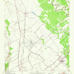 United States Geological Survey Van Vleck, TX (1952, 24000-Scale) digital map