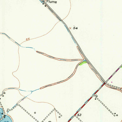 United States Geological Survey Van Vleck, TX (1952, 24000-Scale) digital map