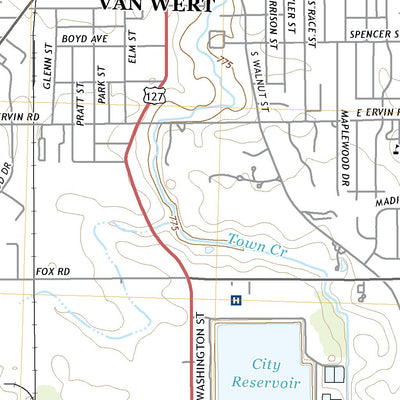 United States Geological Survey Van Wert, OH (2019, 24000-Scale) digital map