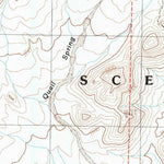 United States Geological Survey Van Winkle Spring, CA (1985, 24000-Scale) digital map