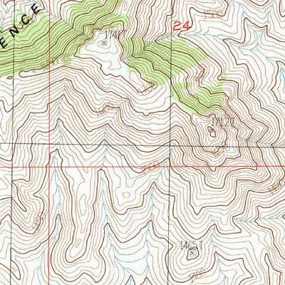 United States Geological Survey Van Winkle Spring, CA (1985, 24000-Scale) digital map