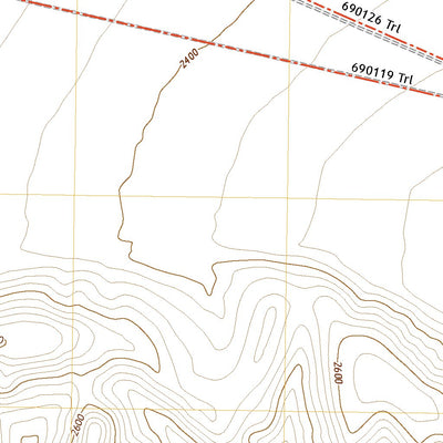 United States Geological Survey Van Winkle Wash, CA (2021, 24000-Scale) digital map
