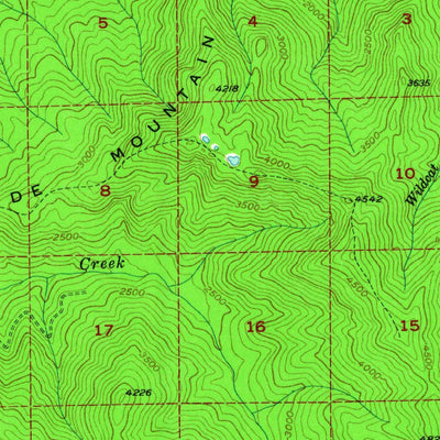 United States Geological Survey Van Zandt, WA (1951, 62500-Scale) digital map