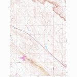 United States Geological Survey Vananda, MT (1960, 24000-Scale) digital map