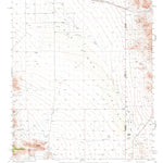 United States Geological Survey Vanar, AZ-NM (1950, 62500-Scale) digital map