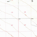 United States Geological Survey Vanar, AZ-NM (1950, 62500-Scale) digital map