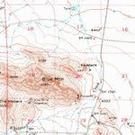 United States Geological Survey Vanar, AZ-NM (1950, 62500-Scale) digital map