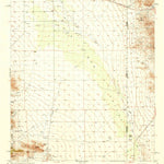 United States Geological Survey Vanar, AZ-NM (1951, 62500-Scale) digital map