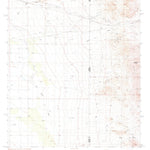 United States Geological Survey Vanar, AZ-NM (1987, 24000-Scale) digital map