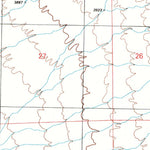 United States Geological Survey Vanar, AZ-NM (1996, 24000-Scale) digital map