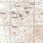 United States Geological Survey Vanar, AZ-NM (1996, 24000-Scale) digital map