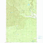 United States Geological Survey Vance Creek, WA (1990, 24000-Scale) digital map