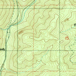 United States Geological Survey Vance Creek, WA (1990, 24000-Scale) digital map