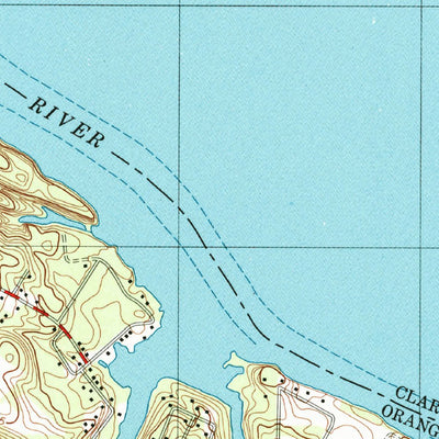 United States Geological Survey Vance, SC (1979, 24000-Scale) digital map
