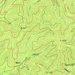 United States Geological Survey Vance, TX (1973, 24000-Scale) digital map