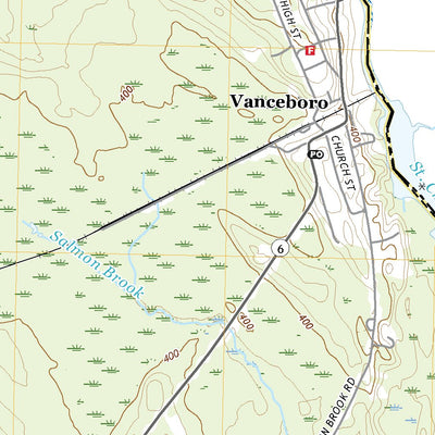 United States Geological Survey Vanceboro, ME (2021, 24000-Scale) digital map