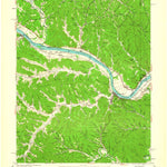 United States Geological Survey Vanceburg, KY-OH (1949, 62500-Scale) digital map