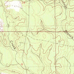 United States Geological Survey Vancleave, MS (1982, 24000-Scale) digital map