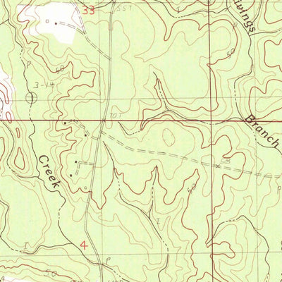 United States Geological Survey Vancleave, MS (1982, 24000-Scale) digital map