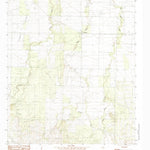 United States Geological Survey Vancourt, TX (1984, 24000-Scale) digital map