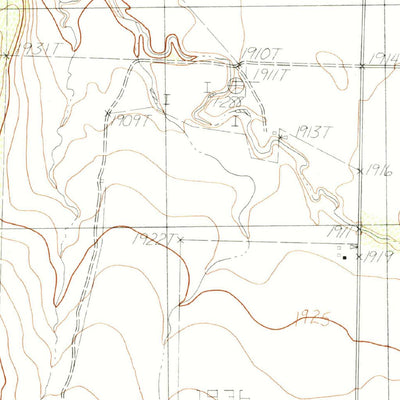 United States Geological Survey Vancourt, TX (1984, 24000-Scale) digital map