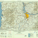 United States Geological Survey Vancouver, WA (1948, 250000-Scale) digital map