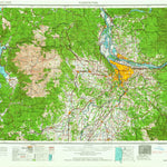 United States Geological Survey Vancouver, WA (1964, 250000-Scale) digital map