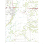 United States Geological Survey Vandalia, IL (2021, 24000-Scale) digital map