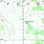 United States Geological Survey Vandalia, MI (1981, 24000-Scale) digital map