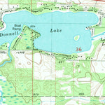 United States Geological Survey Vandalia, MI (1981, 24000-Scale) digital map