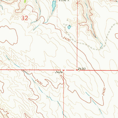 United States Geological Survey Vandalia, MT (1969, 24000-Scale) digital map