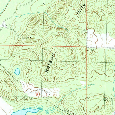 Vanderbilt, MI (1986, 24000-Scale) Map by United States Geological ...