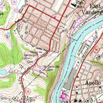 United States Geological Survey Vandergrift, PA (1953, 24000-Scale) digital map
