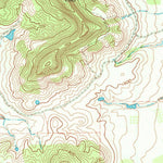 United States Geological Survey Vanderpool, TX (1969, 24000-Scale) digital map