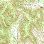 United States Geological Survey Vanderpool, TX (1969, 24000-Scale) digital map